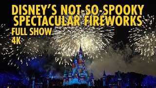 Disney's Not-So-Spooky Spectacular Fireworks | Mickey's Not-So-Scary Halloween Party 2019