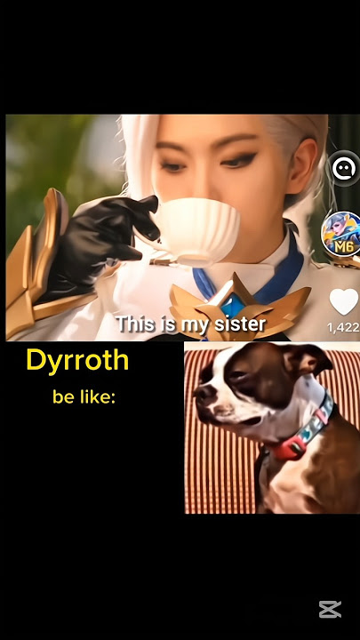 Dyrroth be like 😳 #shorts #mlbb #dyrroth