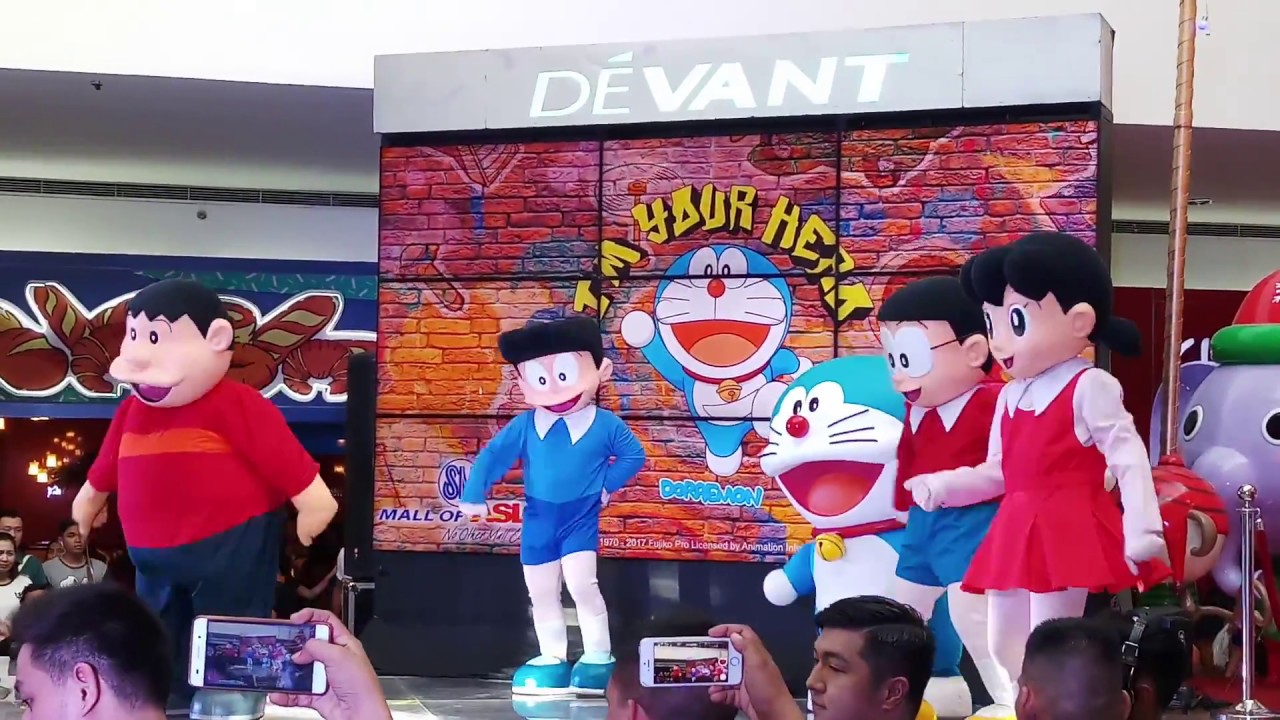 Doraemon Roadventure Mall Show - YouTube