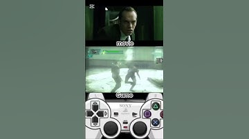 movie vs game+matrix path of neo+chapter 3 Level 6 #gaming #retro #shorts #playstation #old#matrix