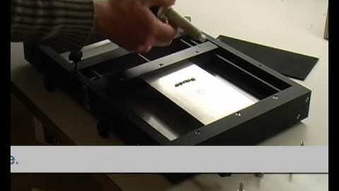 Elektor SMT Stencil Machine