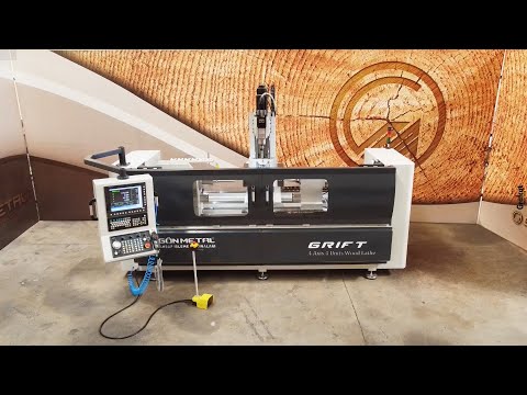 Grift 4 Eksen 4 Ünite - Ahşap CNC Torna Makinası/ Gön Metal Makina