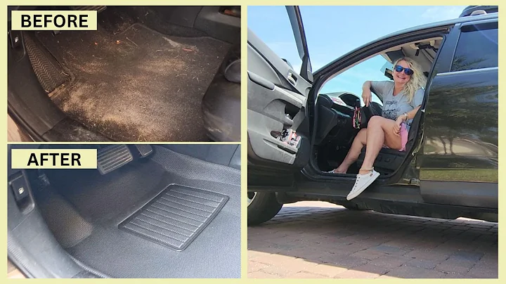 Best Seller KAGU MAXpider Floor Liners / Before & After / SUV Camping