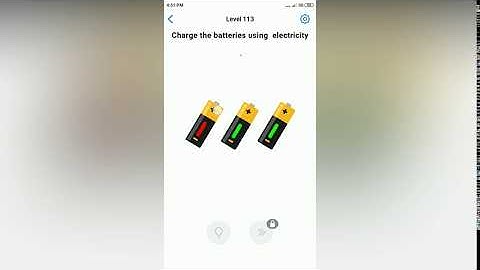 Easy Game - Charge the batteries using electricity - Level 113 solution