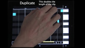 Ableton Live iPad controller apps - Cliip module demo