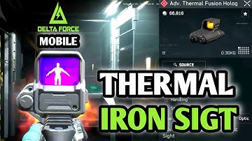 HOW TO GET THERMAL SCOPE IN DELTA FORCE MOBILE #shorts #deltaforcemobile