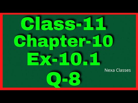 Video Ex-10.1 Q-8 Class 11 ( Straight Lines ) NCERT Math - youtube