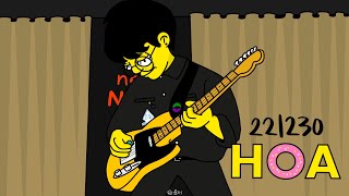 Video thumbnail of "221230 호아(HOA) - The Simpsons Theme(COVER)(원곡: Green Day) @네스트나다 | G. 김휘 포커스"
