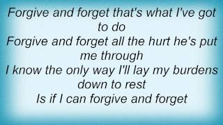 Video thumbnail of "Kathy Mattea - Forgive And Forget Lyrics"