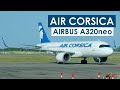 Flight report air corsica  bastia  paris  airbus a320neo  economy