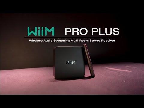 Wiim Pro+ Plus Wifi Streaming Player Audiophile HD Hi-Res Sound 24 Bit  192Khz