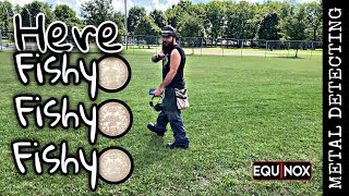 Metal Detecting Toronto Park Yields Silver and Gold | #88- Metal Detecting W/ Friends (Equinox 800)