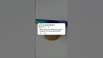 What did the job interviewer say that made you not accept the job offer?#reddit #story #storytime