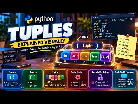 Python Tuples Explained Visually