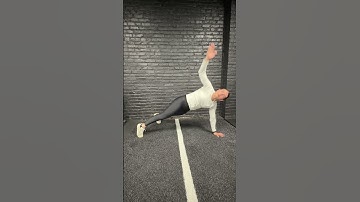 Palm Plank T Spine Rotation