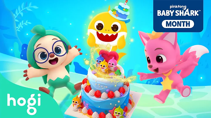 🎉 🎂 Happy Birthday Baby Shark! and More Learn Colors 💛 🦈｜Shark Month Speical｜Hogi Pinkfong