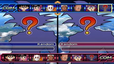 Random VS Random (COM VS COM) | Dragon Ball Z Budokai Tenkaichi 3