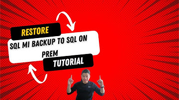 Restore SQLMI backup to SQL Server On-Perm