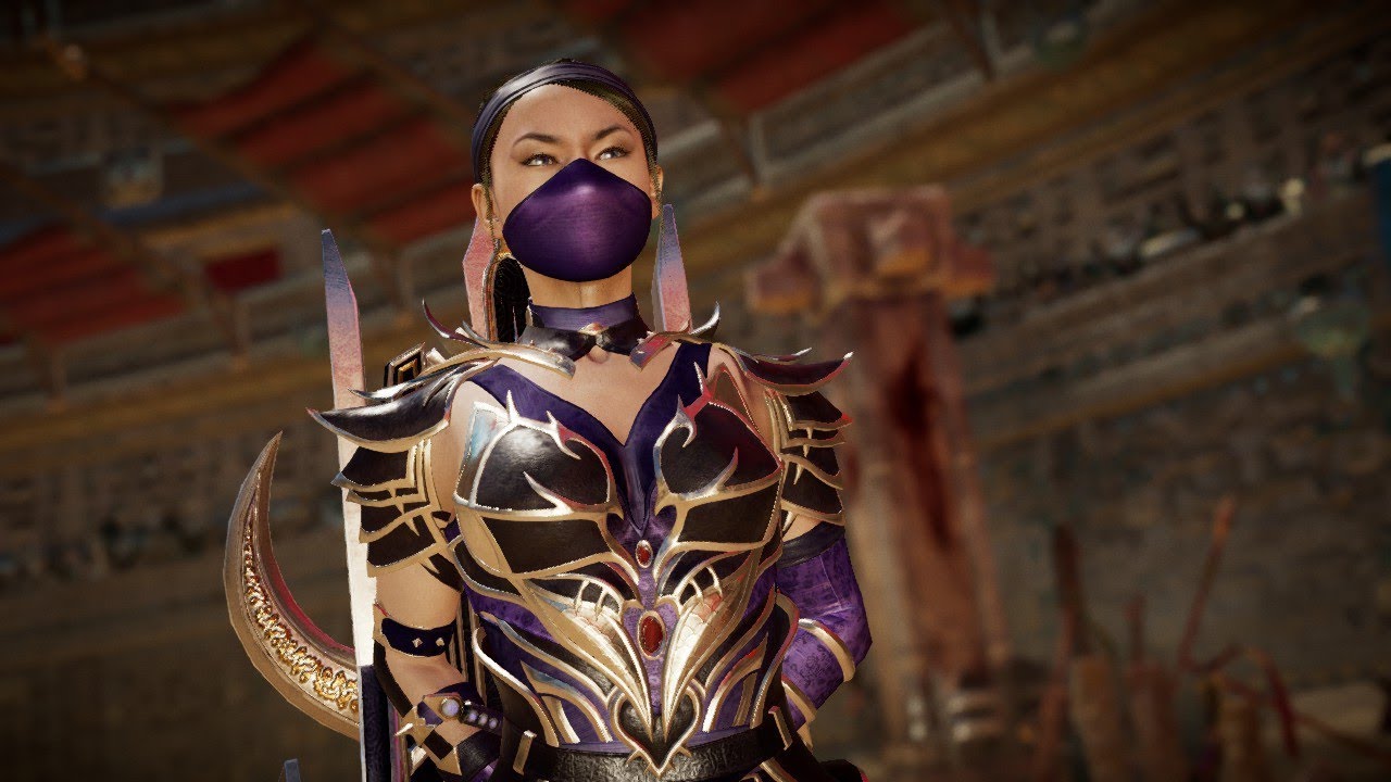 Mortal Kombat 11 - Purple "Mileena" Braid Season 13 Kitana Skin K...