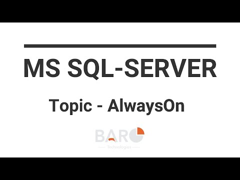 MS SQL SERVER | AlwaysOn |