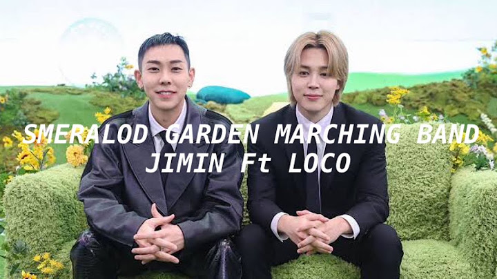 지민 (Jimin) 'Smeraldo Garden Marching Band (feat. Loco)' Lyrics [English]