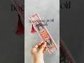 Decorating an old bookmark #decoration #crafty #bookmarkdesign #crafter #craftingshorts
