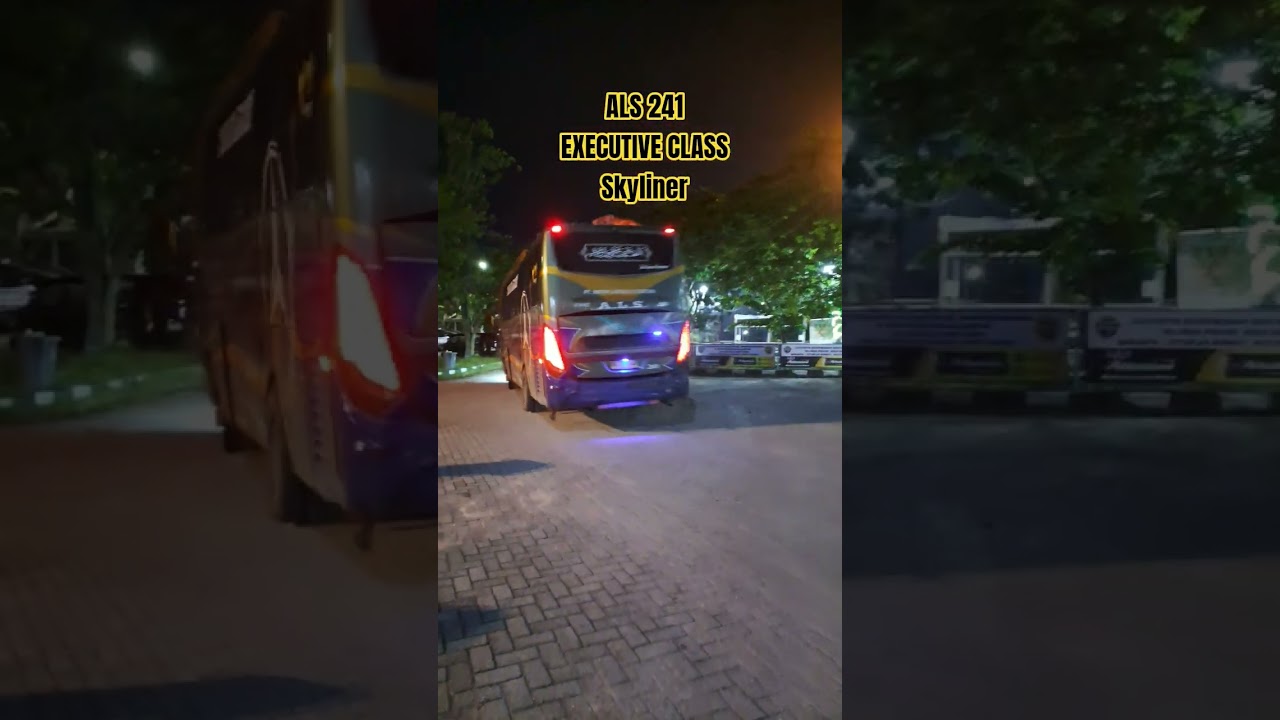 ALS 241 EXECUTIVE CLASS Body Skyliner. #shorts #als #busindonesia #busmania #antarlintassumatera.