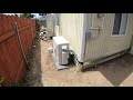 Carrier 3 zone ductless split system - outdoor heat pump condenser 23+SEER Part 2