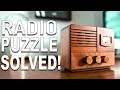 Solving the ANTIQUE RADIO Puzzle!!