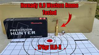 Hornady 6.8 Western Ammo Review: Accuracy, Velocity, & Ballistic Gel