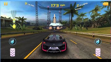 Asphalt 8 Airborne: Gameplay via Bluestacks (PC)