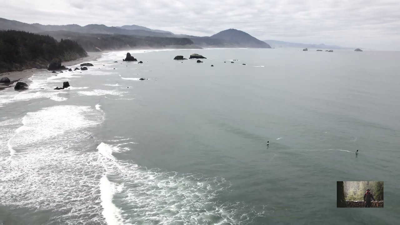 Cinematic Drone Footage on the Oregon Coast 