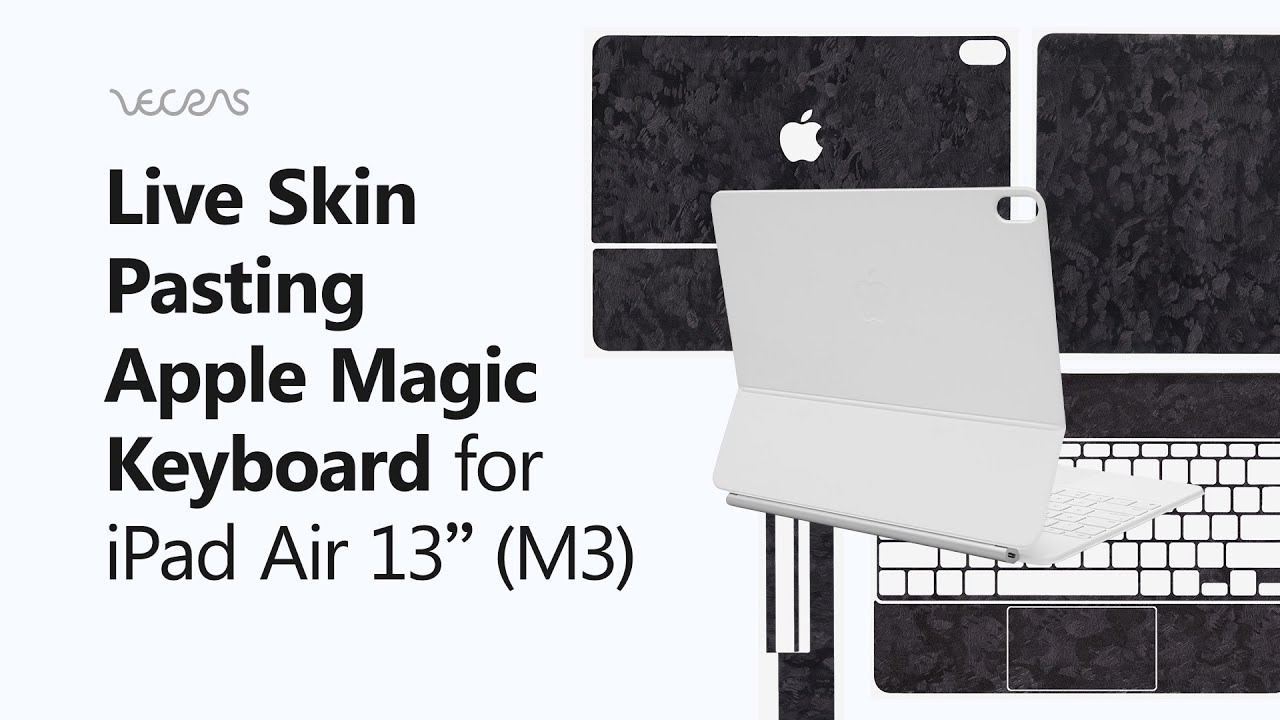 How to Apply Skin on Apple Magic Keyboard for iPad Air 13" (M3) | VecRas
