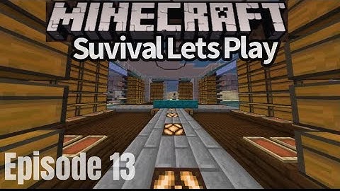 Minecraft Survival Episode: 13 - The Automatic Sorting Storage