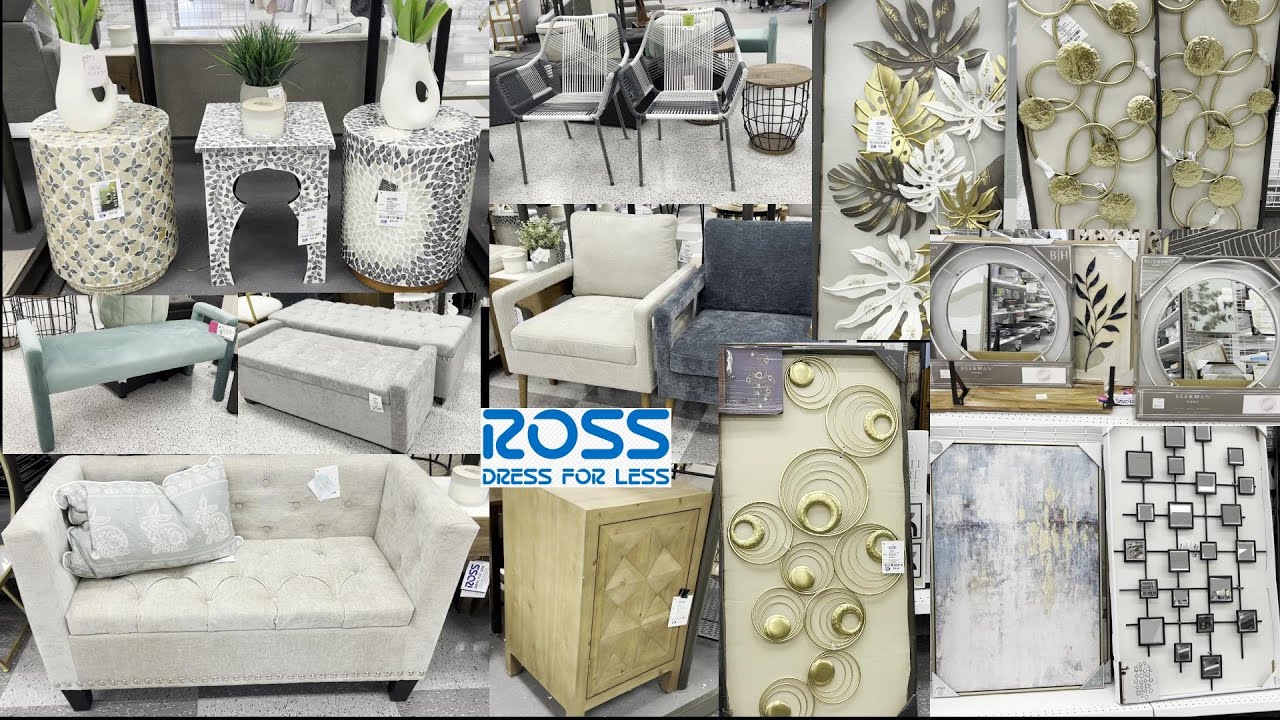 NEW FINDS AT ROSS *Wall & Furniture Decor* Shop With Me Ross Home