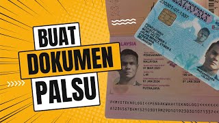 Hati-hati dengan Kad Pengenalan & Passport PALSU