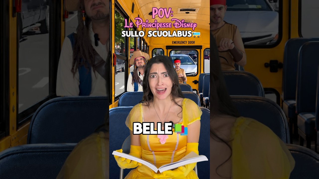🚌 Le PRINCIPESSE SULLO SCUOLABUS 🚌