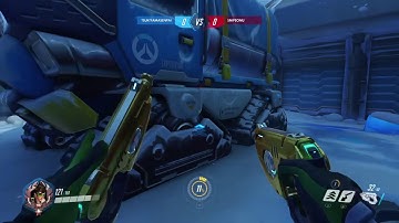 Overwatch Tracer 1v1