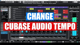 Changing Tempo of Audio in Cubase [ Easily Speed Up/Slow Down Your Project/Song ] Tutorial screenshot 4
