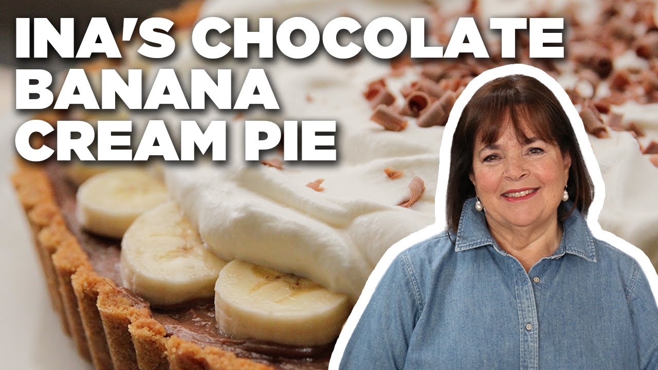 Chocolate Banana Cream Pie | Barefoot Contessa: Cook Like a Pro | Food Network