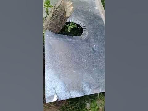 насадка на шуруповерт для резки листового металла. - YouTube