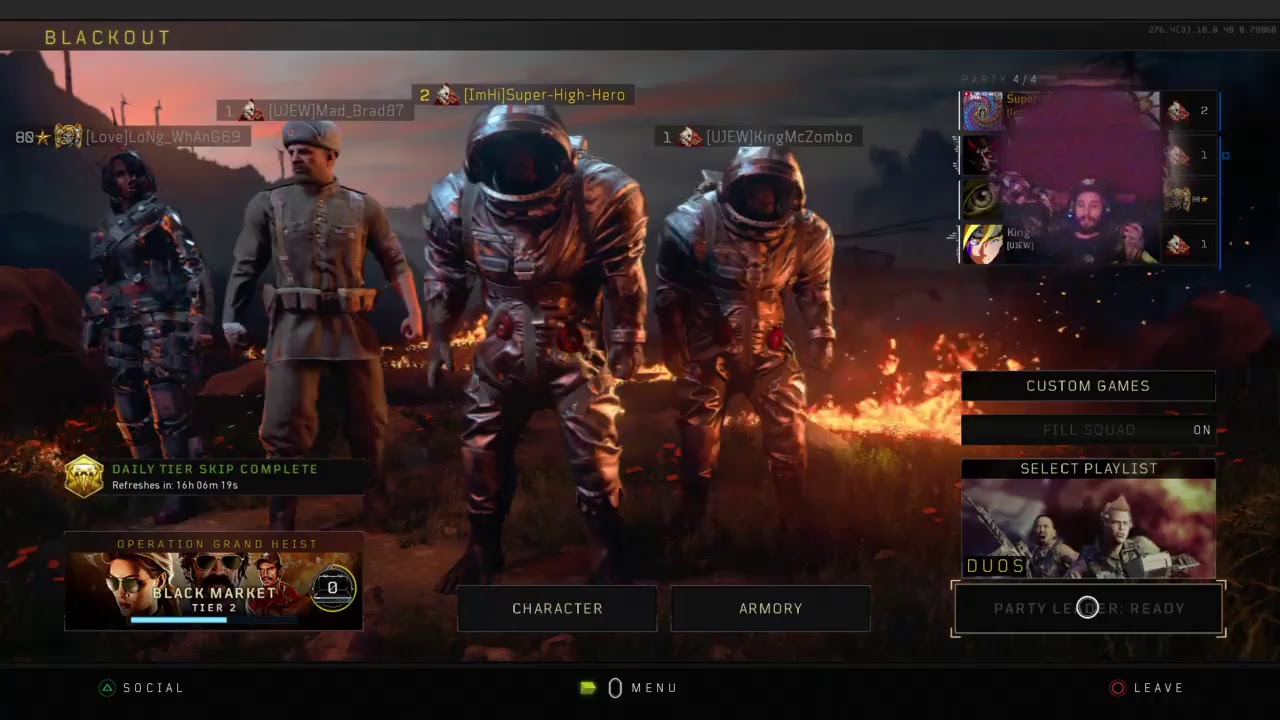 BO4 BLACKOUT PS4 Gameplay!! NEW OPERATION AND UNLOCKING DARK MATTER ...
