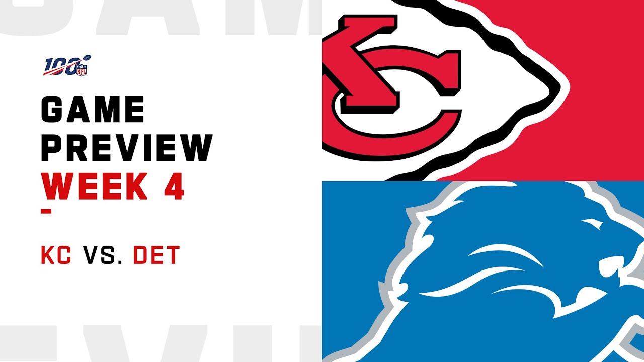 Chiefs vs. Lions live updates: Live updates, game stats, highlights for Week 4 matchup in Detroit