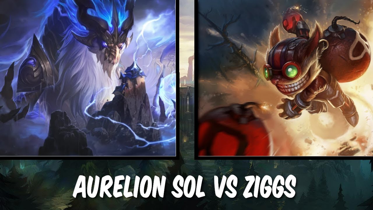 Aurelion Sol vs Ziggs - (League of Legends) - YouTube