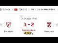 "Boluspor: Yavaş başlayalım dedik…Sivasspor: 30 dakikada bitirelim! 😂"