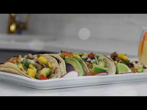 Shrimp Tacos With Mango Salsa