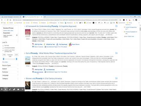Embedding EBSCOhost Ebooks -- LLCC Library