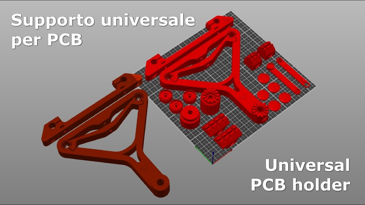 MORSA REGGI SCHEDA PER RIPARAZIONE PCB, INCLINAZIONE REGOLABILE, PER PCB DA 20X14 cm max
