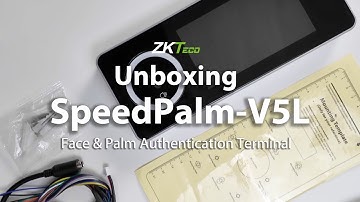 Unboxing SpeedPalm-V5L Smart Access Control Terminal