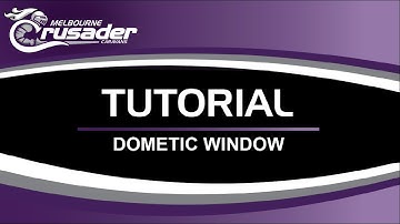 Crusader Caravans Melbourne: Dometic Window Tutorial